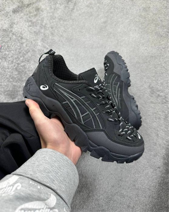 Кросівки Asics Gel-Pickax Black • Чорні Кросівки Асікс Нові • Чоловічі