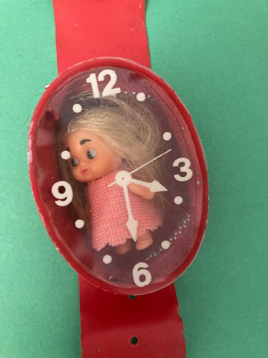 Bonequinhas estilo Liddle kiddle em Relógio Porta-moedas Anos 80