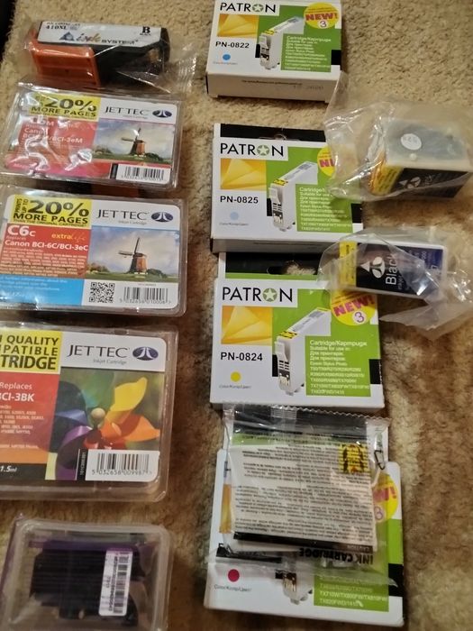 Картриджи одним лотом  11 штук.