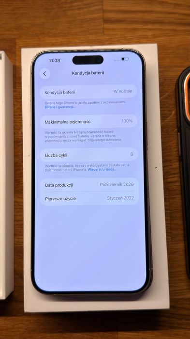 iPhone 15 Pro Max 1TB Biały 100%