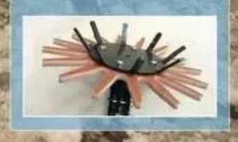 Sachador rotativo Fingerweeder -Remoção de Ervas nas Linhas -como novo