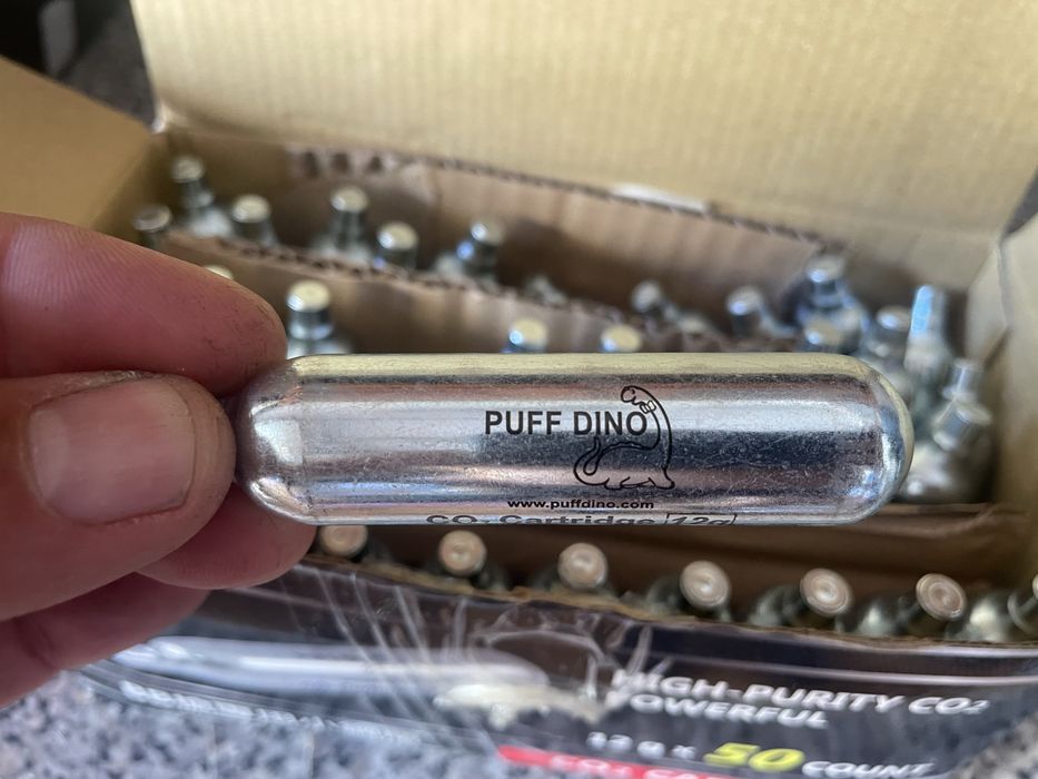 12g CO2 Puff Dino (Preço por unidade)