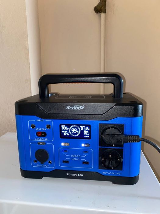 Портативна електростанція Redbo MPS-600 | 509.6Wh | 600W