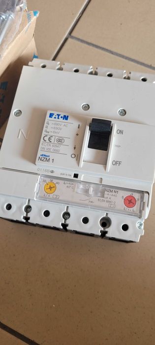 EATON wyłącznik mocy 3P 40A 50kA NZMN1-A40