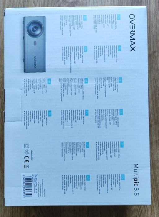 Projektor Overmax Multipic 3.5 NOWY LED Wi-Fi / HDMI / Głośnik