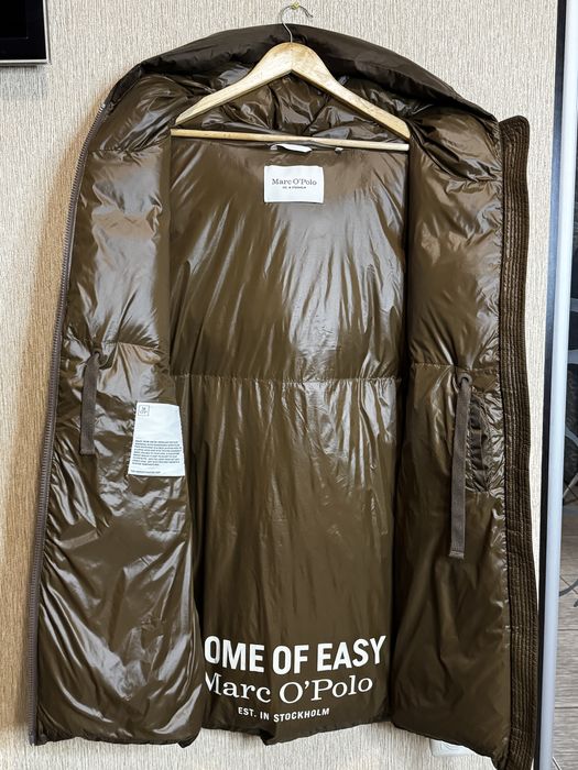 довга пухова жилетка, безрукавка з капюшоном Marc O’Polo, оригінал