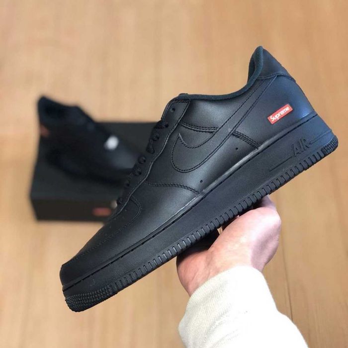 Nike Air Force 1 Low Supreme Black Rozmiar 45