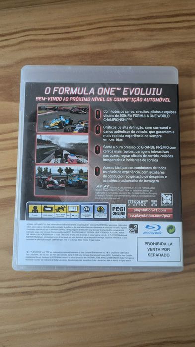 Jogos PS3 - F1 Championship Edition