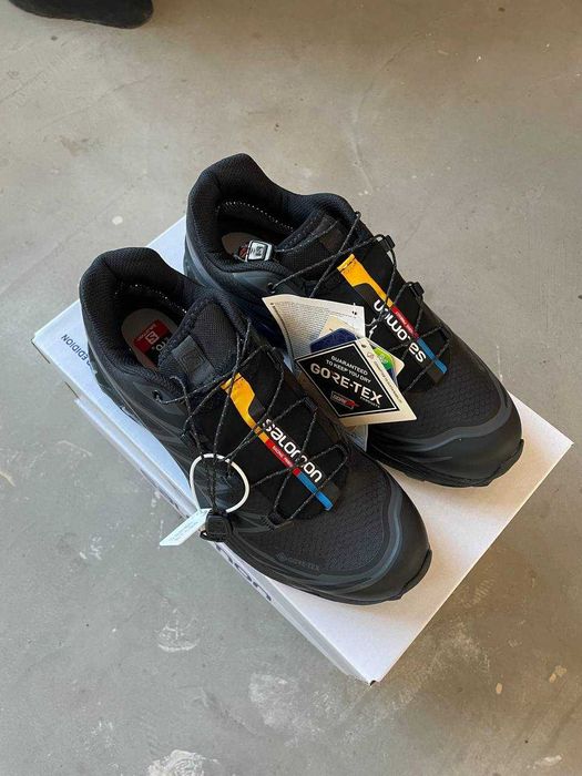 Зимние кроссовки Salomon XT-6 Black Gor-Tex / Водонепроницаемые +термо
