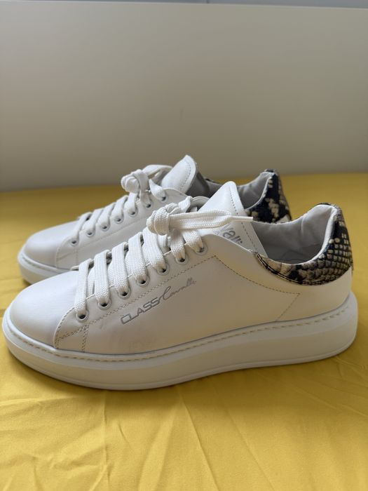 Buty skorzane Cavalli Class