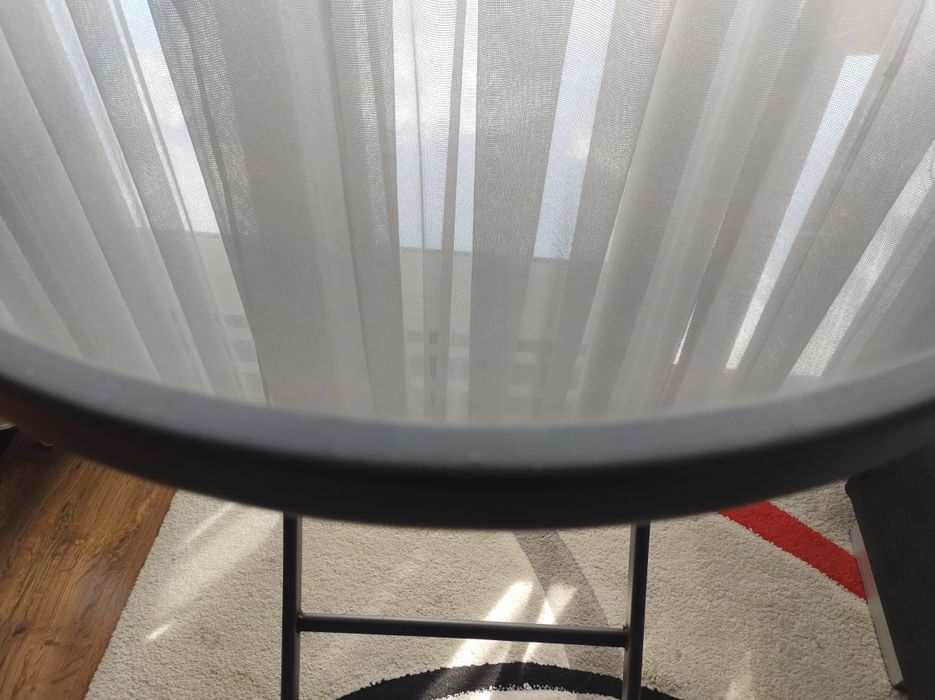 Okrągły,składany  stolik balkonowy