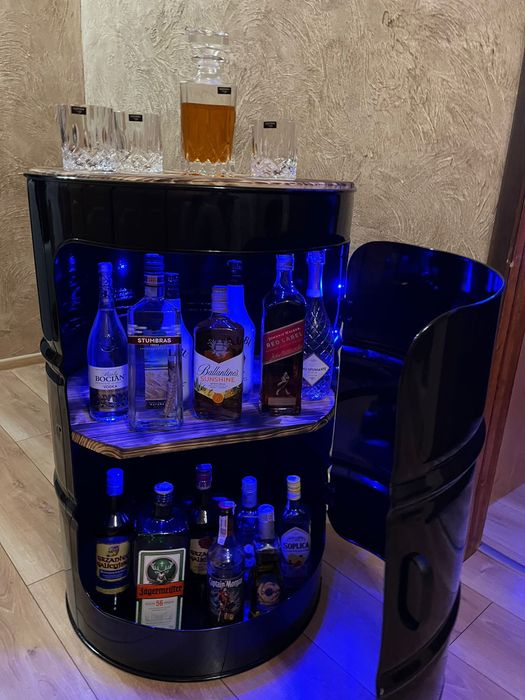 Wyjątkowy barek z beczki 200l - styl, charakter oraz funkcjonalność!