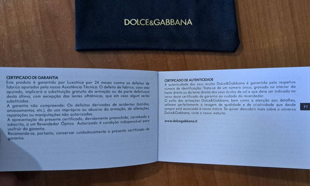 Óculos Dolce & Gabbana Originais