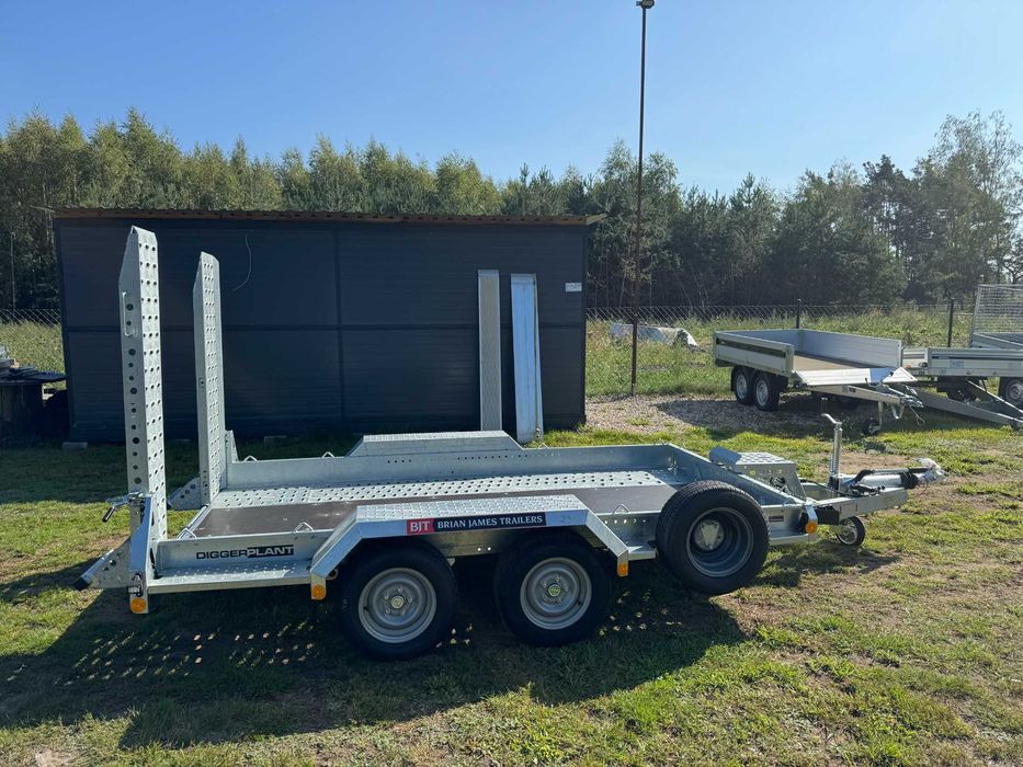 Przyczepa Brian James Trailers Digger Plant Premium do minikoparek
