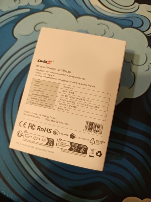 Carlinkit A2A Adapter Bezprzewodowy Android Auto