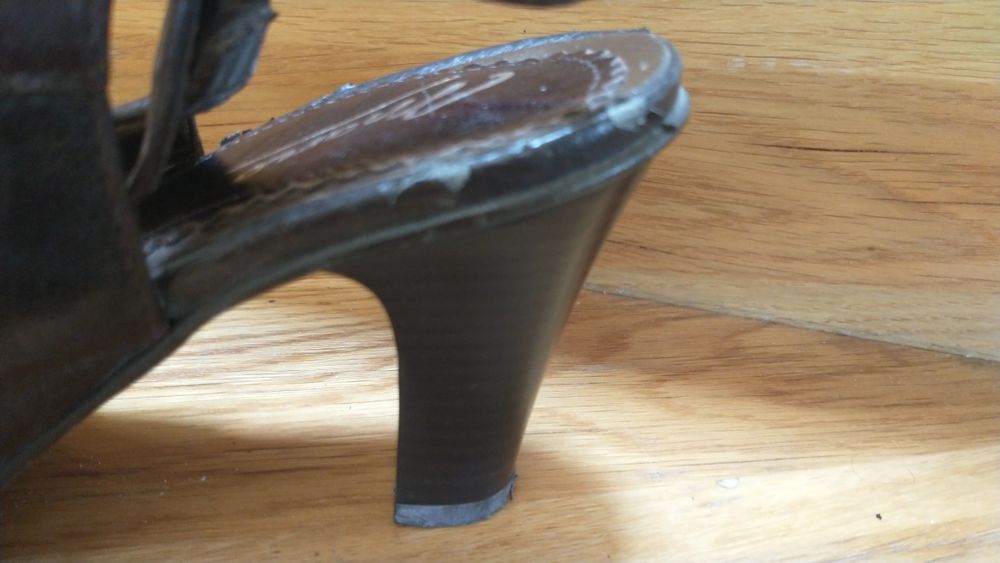 Buty skórzane r.37