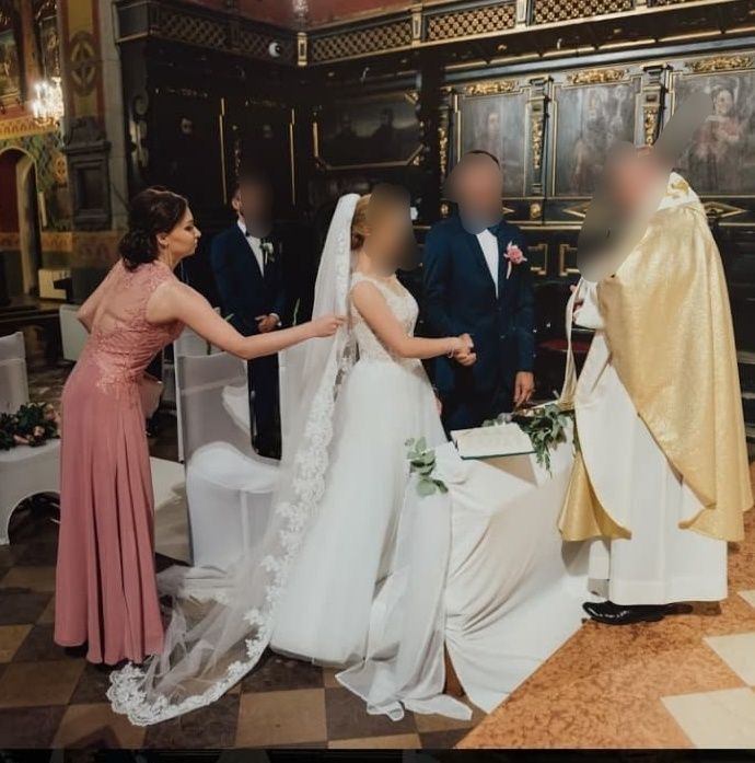 Sukienka druhna wesele