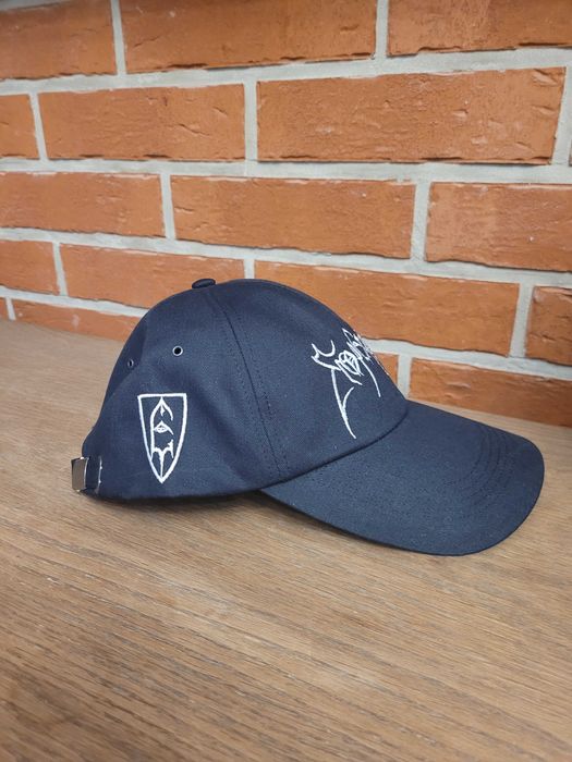 Czarna czapka z daszkiem Emperor