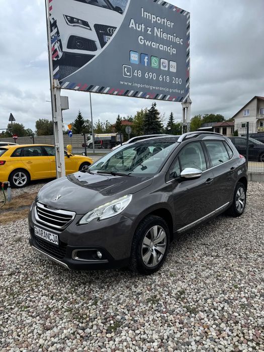 Peugeot 2008 AUTOMAT Czujniki Parkowania Podgrzewane Fotele Półskóra