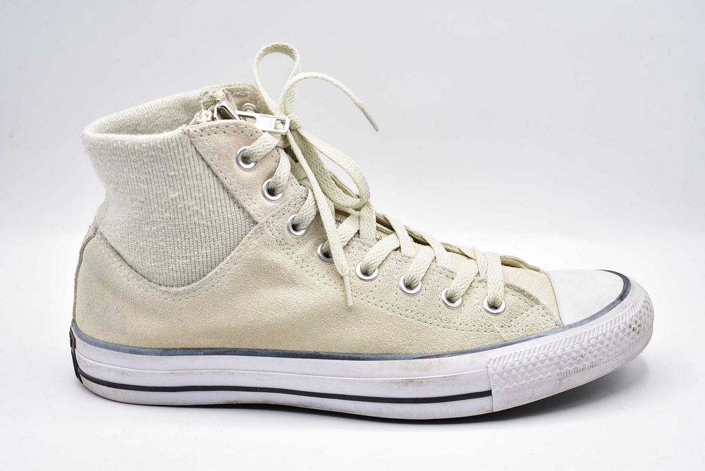 Converse CTAS MA-1 ZIP HI Beige Suede ( 42.5 ) super stan