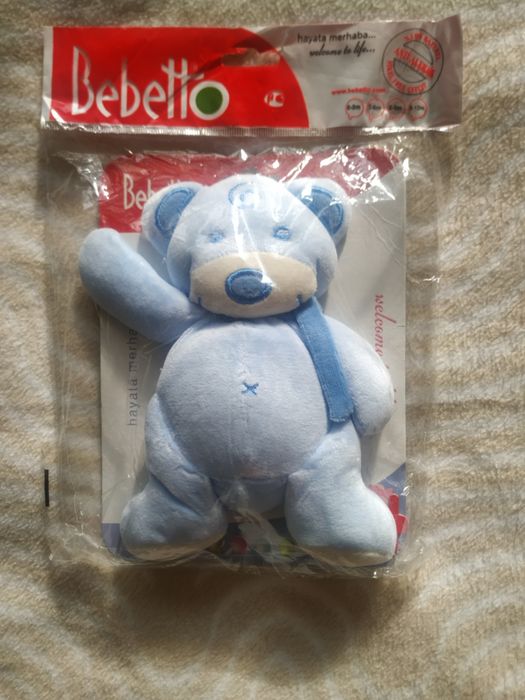 М'яка іграшка для дівчинки, брязкальце, бренд Bebetto, Туреччина