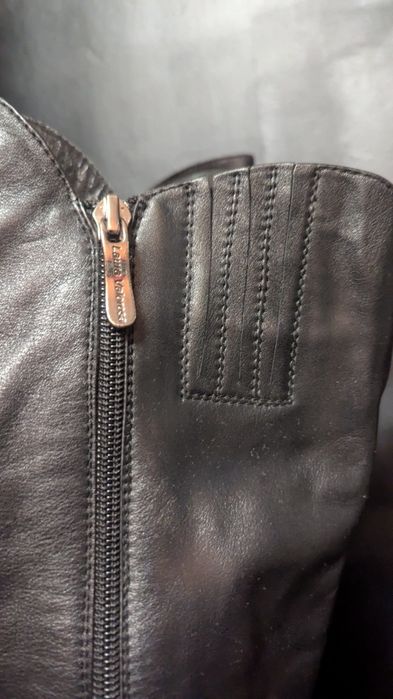 Італійські шкіряні чоботи