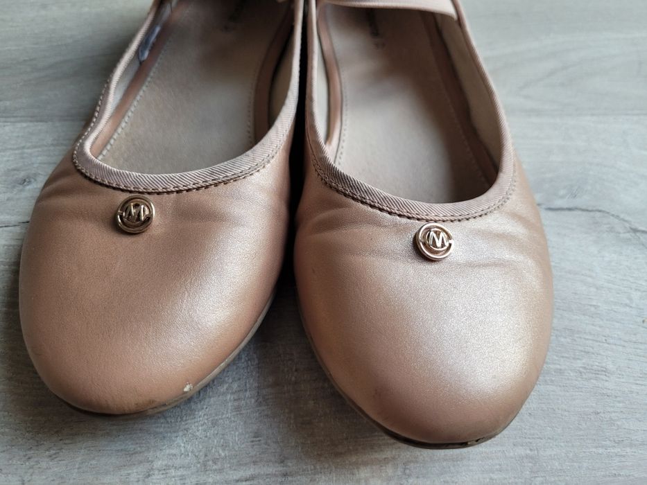 Mayoral buty złote baletki balerinki dla dziewczynki 37