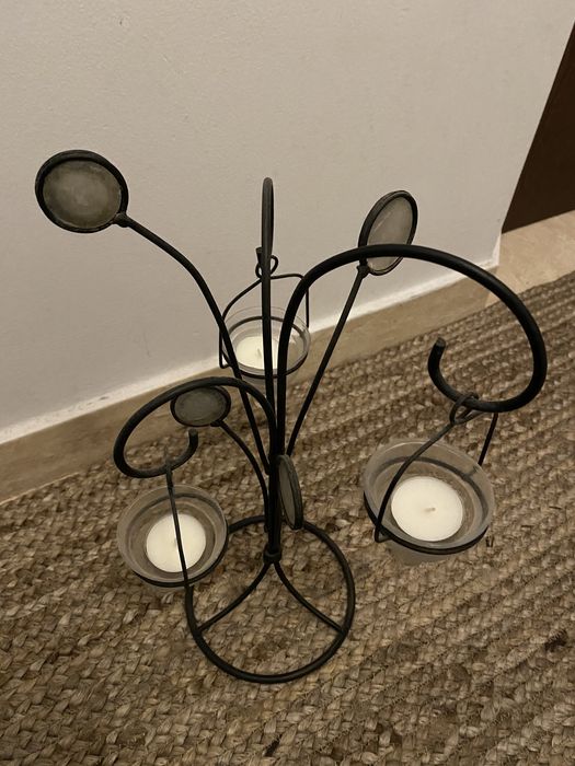 Castiçal loja gato preto