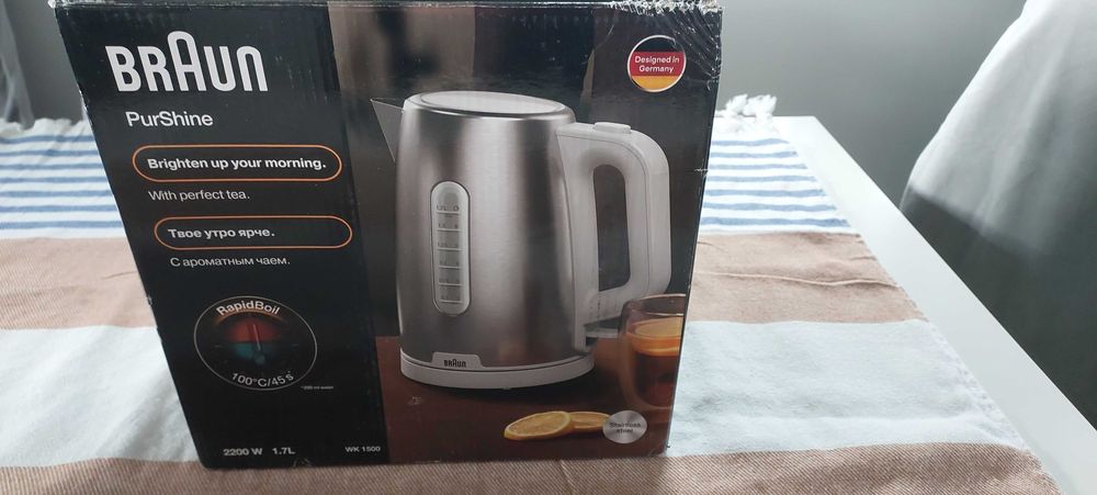 Czajnik BRAUN PurShine  1.7L 2200W
