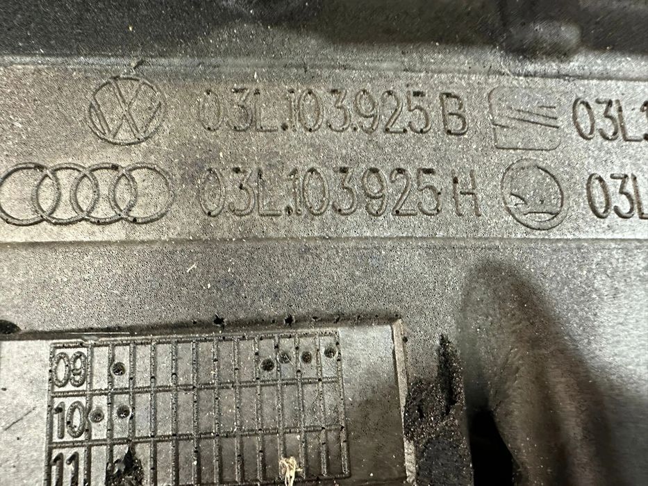 Tampa Motor Cobertura Original Audi 2.0 TDi 03L103925H 2008 - 2014