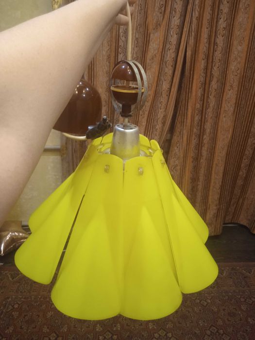 винтажная люстра 70-е годы 20 века