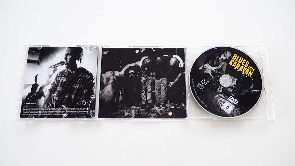 Blues Caravan 2014 – Laurence Jones / Christina Skjolberg / Albert Castiglia CD + DVD, 2014 • Ruf Records • RUF 1210 Stan: CD NM • DVD NM • Okładka NM