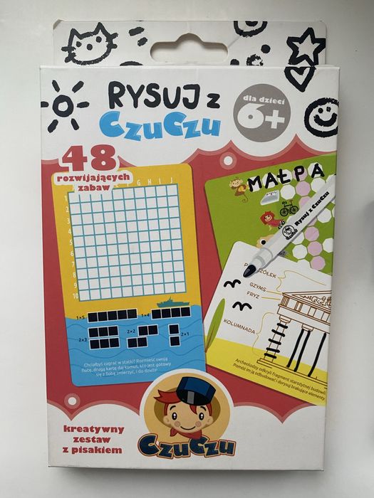 Rysuj z CzuCzu 6+ Gra rozwijajaca dla dzieci