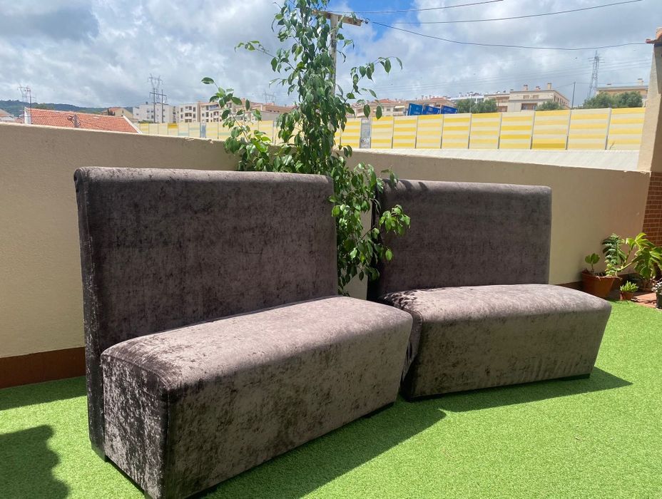 Sofás de 2 lugares para alugar eventos