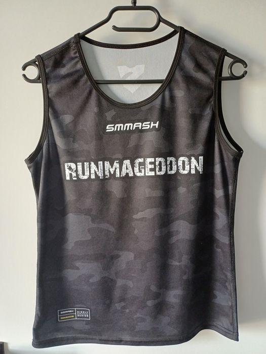 Smmash, Koszulka sportowa Runmageddon w dobrym stanie, rozmiar M