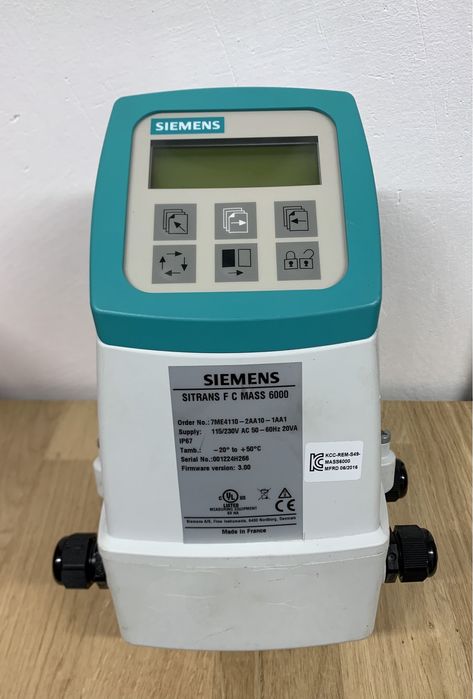 Siemens SITRANS F C MASS 6000