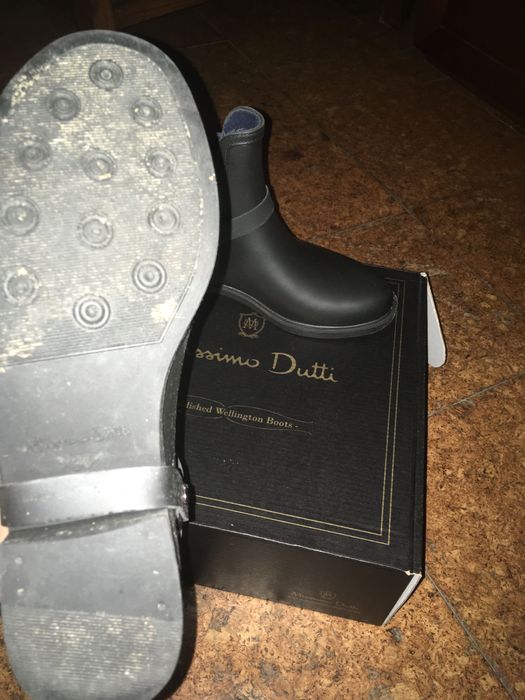 Bota de borracha preta64741100146946123