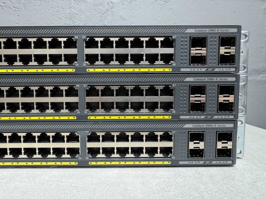 Гигабитные коммутаторы Cisco Catalyst WS-C2960X-48TS-L безнал/гарантия