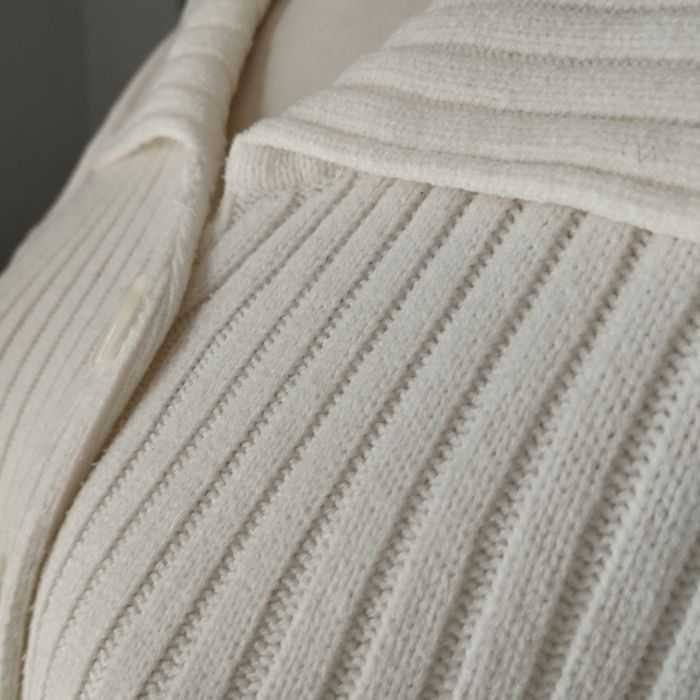 Sweter damski guziki  gruby prążek r M