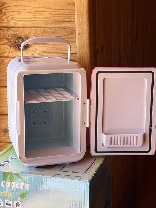 Автохолодильник портативный 4л в прикуриватель Car refrigerator AND LY-898 Белый с голубым холодильник