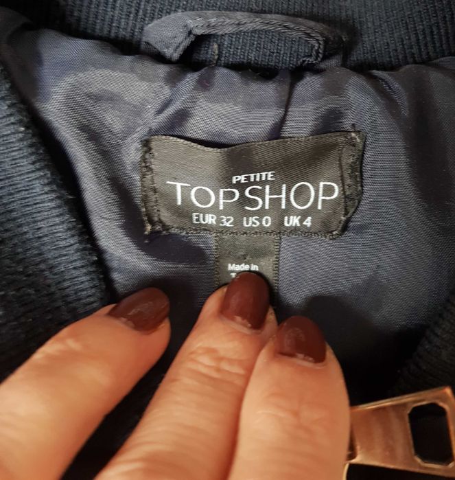 Kurtka zimowa TOPSHOP rozmiar XS