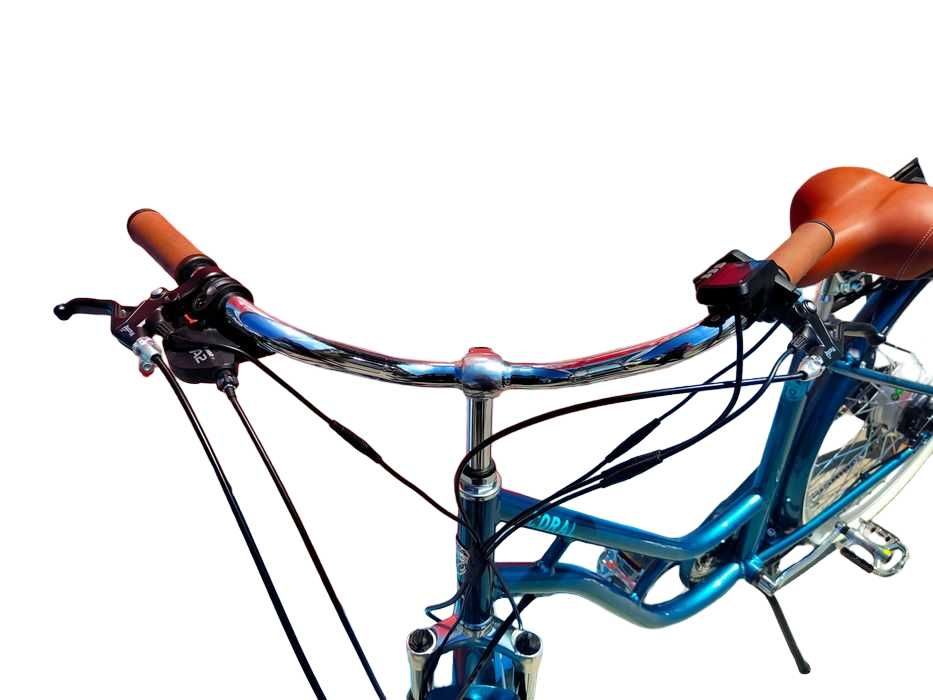 NOWY Rower Elektryczny DOROZHNIK CORAL Roz. 19" *Koła 28* Niebieski!!