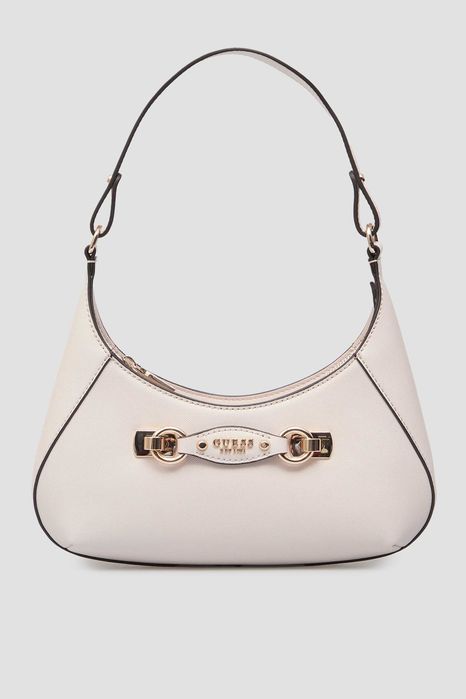Кремова сумка Guess оригінал (модель хобо)