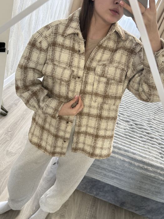 Тепла рубашка zara