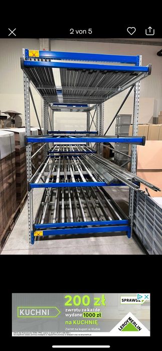 Regały BITO rolkowe