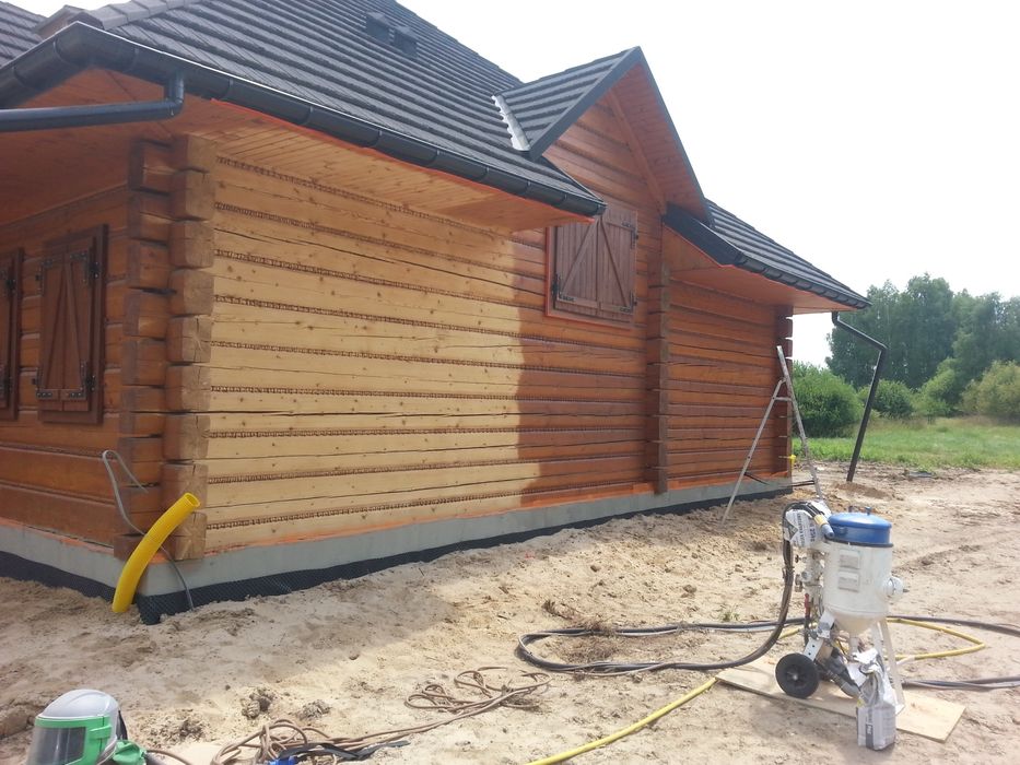 Piaskowanie sodowanie czyszczenie elewacji cegły,drewna,betonu