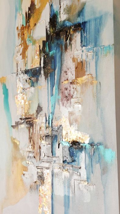 Quadro Pintado à Mão – Peça Única em Óleo sobre Tela