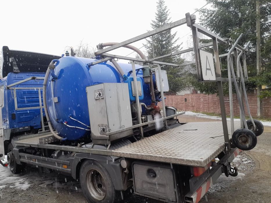 Mercedes-Benz ATEGO 818 EURO 6 Asenizacyjny  SPECJALNY BECZKA do obsługi Toi toi / TOALET PRZENOŚNYCH  WC / Myjka ciśnieniowa -  ORYGINAŁ z Niemiec.