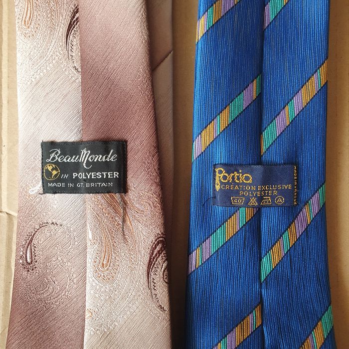 Zestaw krawatów poliester (k-9)