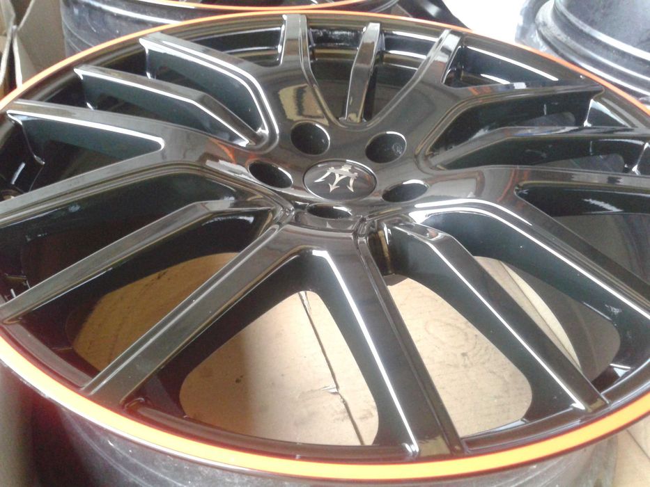 oryginalne r21 felgi nowe 5x114,3 mielec maserati levante gts red ring przod tyl 9j 10,5j 21cali hyundai kia lexus toyota custom german style honda